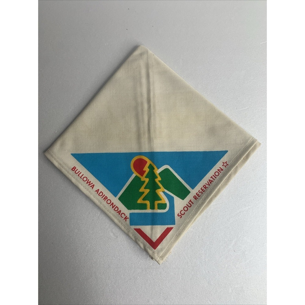 Bullowa Adirondack Scout Reservation 1970s Neckerchief